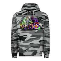 Slate Camo halloween gnome Premium Hoodie - CowGirlArtShop