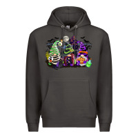 Smoke halloween gnome Premium Hoodie - CowGirlArtShop