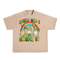 Burro lucky and i gnome it Urban Heavy Tee - MaliasSmallBusiness