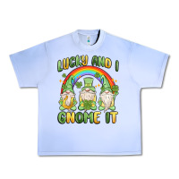 Grape Ice lucky and i gnome it Urban Heavy Tee - MaliasSmallBusiness