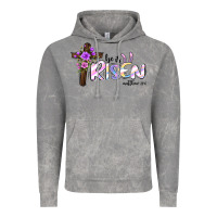 Cloud Rock easter he is risen matthew 28 6 Vintage Hoodie - Jasminsmagicworld
