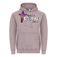 Vintage Zinc easter he is risen matthew 28 6 Vintage Hoodie - Jasminsmagicworld