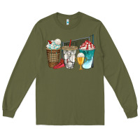 Army Green western volleyball coffee cups bbs Long Sleeve Tee - BundleAndBundleShop