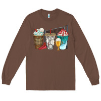Chestnut western volleyball coffee cups bbs Long Sleeve Tee - BundleAndBundleShop