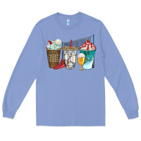Colony Blue western volleyball coffee cups bbs Long Sleeve Tee - BundleAndBundleShop