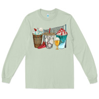 Matcha western volleyball coffee cups bbs Long Sleeve Tee - BundleAndBundleShop