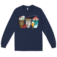 Navy western volleyball coffee cups bbs Long Sleeve Tee - BundleAndBundleShop