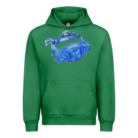 Emerald Chin Guard Fa Element 1 Urban Hoodie - FaDigitalArtStudio