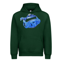 Foreset Green Chin Guard Fa Element 1 Urban Hoodie - FaDigitalArtStudio