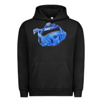 Pigment Black Chin Guard Fa Element 1 Urban Hoodie - FaDigitalArtStudio