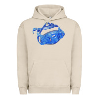 Pigment French Oak Chin Guard Fa Element 1 Urban Hoodie - FaDigitalArtStudio