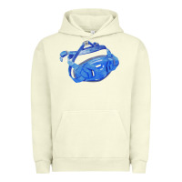 Pigment Pistachio Chin Guard Fa Element 1 Urban Hoodie - FaDigitalArtStudio