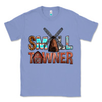 Colony Blue small towner Classic Tee - NancyCooperArtShop