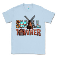 Dusty Blue small towner Classic Tee - NancyCooperArtShop