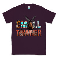 Plum small towner Classic Tee - NancyCooperArtShop