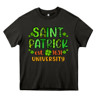 Asphalt saint patrick university Heavy Core Tee - Artiststas