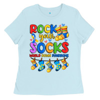 Rock Your  World Down Syndrome Ladies Tee | Teevron