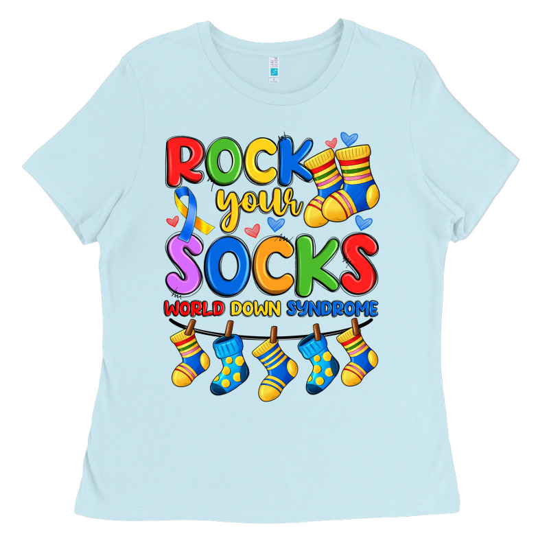 Rock Your  World Down Syndrome Ladies Tee by Artiststas | Teevron