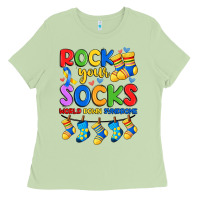 Matcha rock your  world down syndrome Ladies Tee - Artiststas