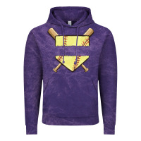 Cloud Purple custom baseball Vintage Hoodie - MaliasSmallBusiness