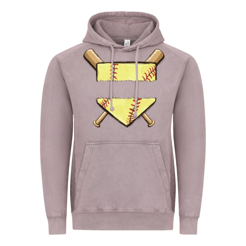 Custom Baseball Vintage Hoodie by MaliasSmallBusiness | Teevron