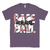 Lavender baseball mama Classic Tee - CowhideDigitalArt