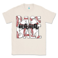 Natural baseball mama Classic Tee - CowhideDigitalArt