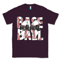 Plum baseball mama Classic Tee - CowhideDigitalArt