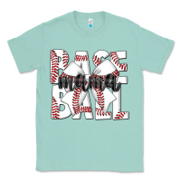 Seafoam baseball mama Classic Tee - CowhideDigitalArt