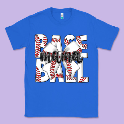 Baseball Mama Classic Tee Designed By Cowhidedigitalart