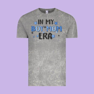 In My Boy Mom Era Vintage Tee Designed By Maliassmallbusiness
