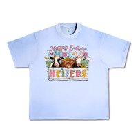 Grape Ice happy easter heifers Urban Heavy Tee - MaliasSmallBusiness