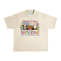 Sandshell happy easter heifers Urban Heavy Tee - MaliasSmallBusiness