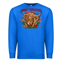 True Royal mooey christmas Premium Sweatshirt - CowGirlArtShop