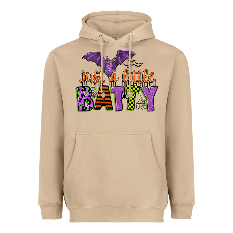 Just A Little Batty Heavyweight Hoodie by CowGirlArtShop | Teevron