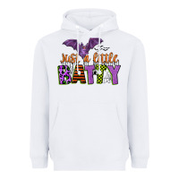 White just a little batty Heavyweight Hoodie - CowGirlArtShop