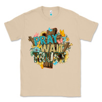 Mushroom pray wait trust crosses christian Classic Tee - NancyCooperArtShop
