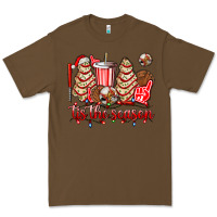 Cacao tis the season christmas tree  cake baseball Premium Tee - AdoDesignShop