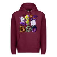 Burgundy my first boo Premium Hoodie - CowGirlArtShop