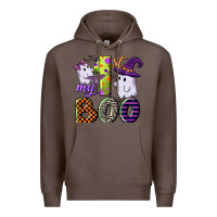 Coffee my first boo Premium Hoodie - CowGirlArtShop