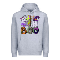 Heather Grey my first boo Premium Hoodie - CowGirlArtShop