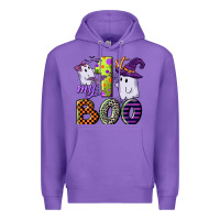 Purple my first boo Premium Hoodie - CowGirlArtShop