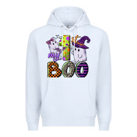 White my first boo Premium Hoodie - CowGirlArtShop