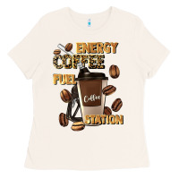 Bone energy coffee fuel station Ladies Tee - Artiststas