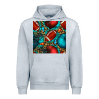 Heather Grey american football helmet with leopard and gemstone Urban Hoodie - BundleAndBundleShop