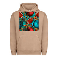 American Football Helmet With Leopard And Gemstone Urban Hoodie | Teevron