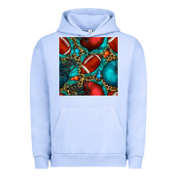 Pigment Grape Ice american football helmet with leopard and gemstone Urban Hoodie - BundleAndBundleShop
