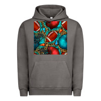 Pigment Tornado american football helmet with leopard and gemstone Urban Hoodie - BundleAndBundleShop