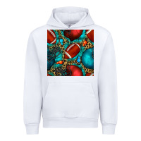 White american football helmet with leopard and gemstone Urban Hoodie - BundleAndBundleShop