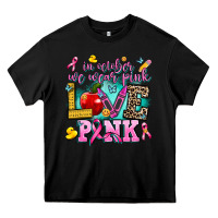 Black in october we wear pink love pink Heavy Core Tee - AdoDesignShop